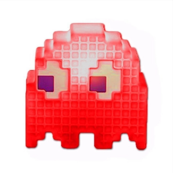 Luminária Fantasminha Pacman Vermelho